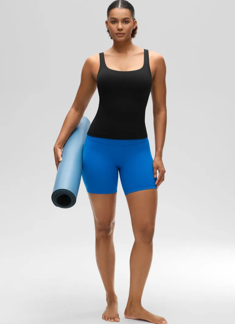 Butterluxe U Neck Built in Bra Tank