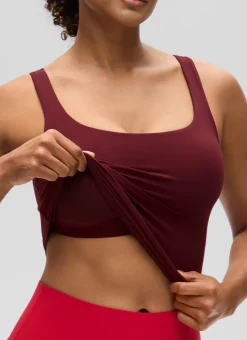 Butterluxe U Neck Built in Bra Tank