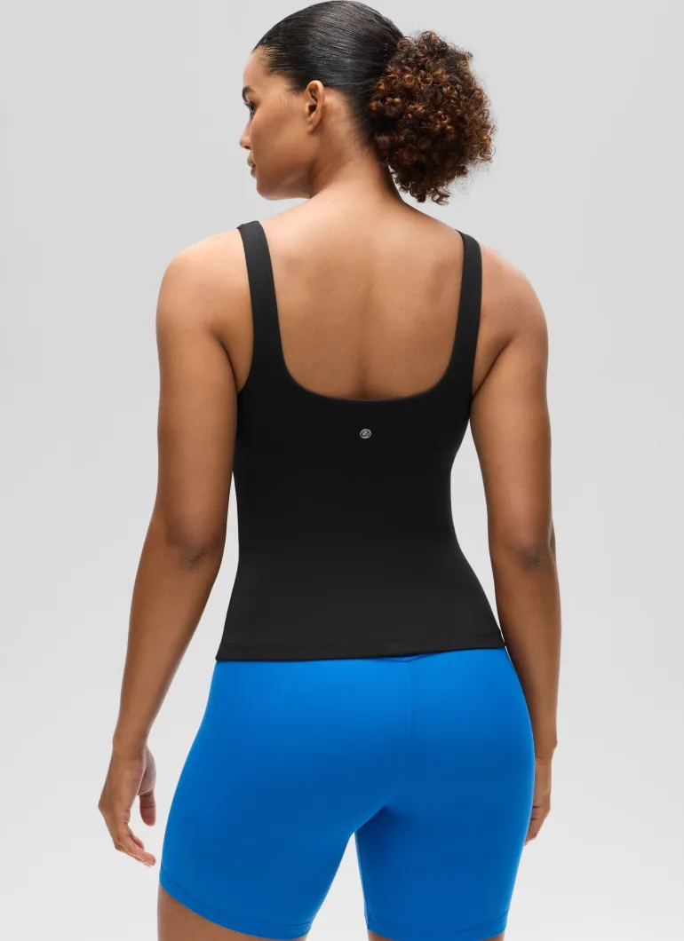 Butterluxe U Neck Built in Bra Tank