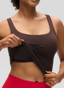 Butterluxe U Neck Built in Bra Tank