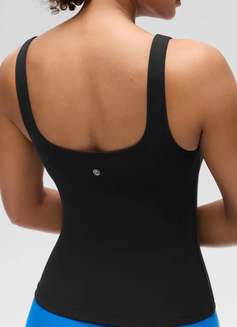 Butterluxe U Neck Built in Bra Tank