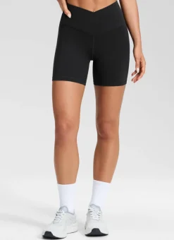 Butterluxe V Cross Waist Shorts 5"