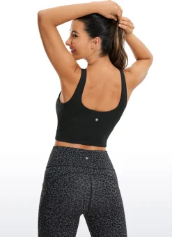 Butterluxe V Neck Built in Bra Tank