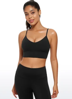 Butterluxe V Neck Longline Sports Bra