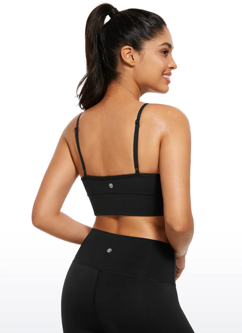 Butterluxe V Neck Longline Sports Bra