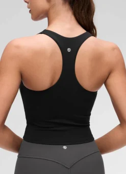 Butterluxe V Neck Racerback Shelf Bra Tank