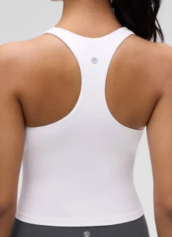 Butterluxe V Neck Racerback Shelf Bra Tank