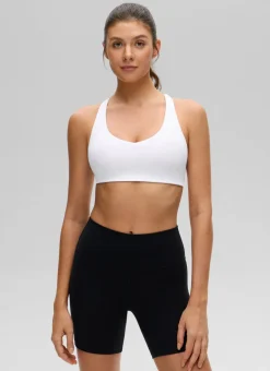 Butterluxe V Neck Racerback Sports Bra