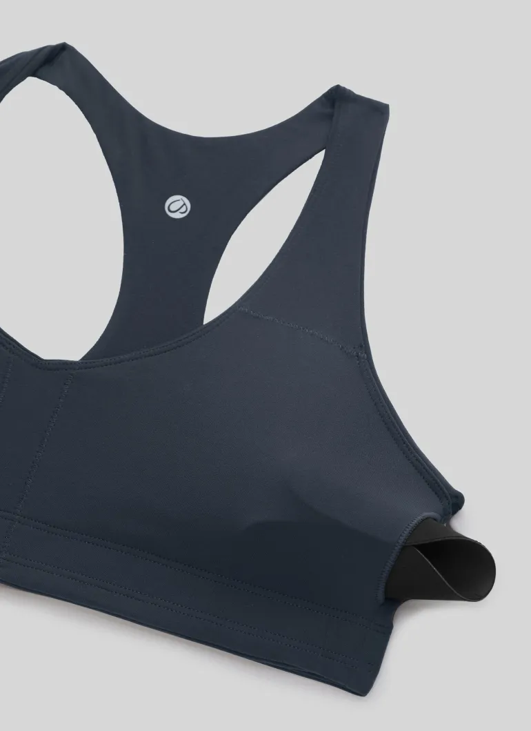 Butterluxe V Neck Racerback Sports Bra