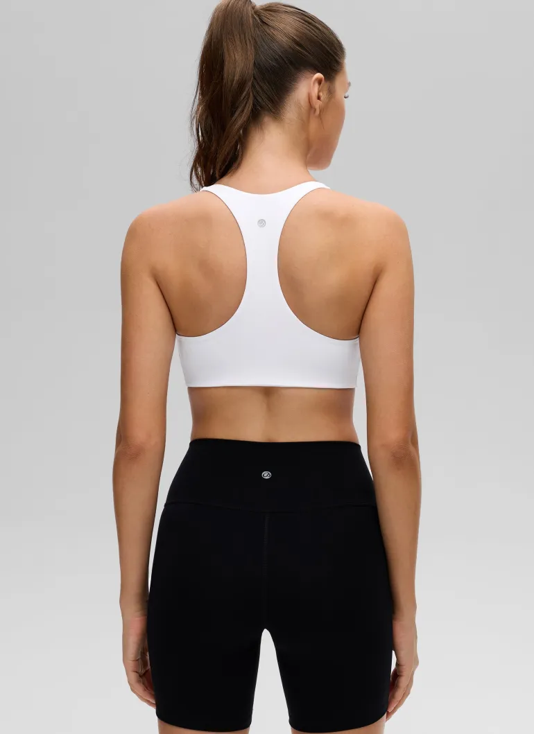 Butterluxe V Neck Racerback Sports Bra