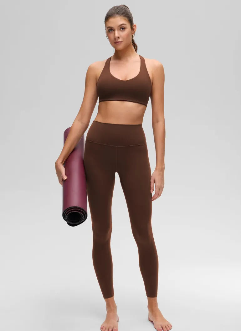 Butterluxe V Neck Racerback Sports Bra