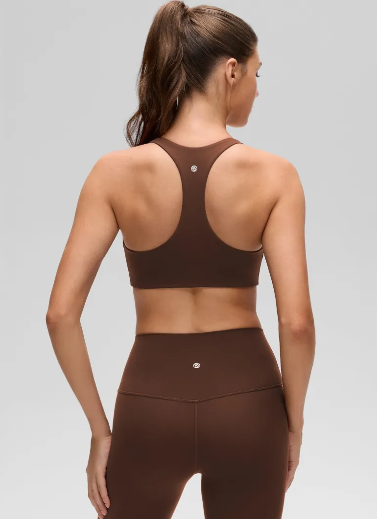 Butterluxe V Neck Racerback Sports Bra