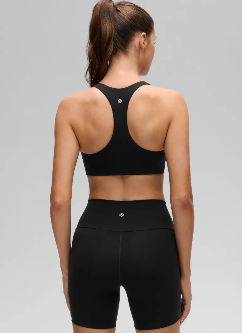Butterluxe V Neck Racerback Sports Bra