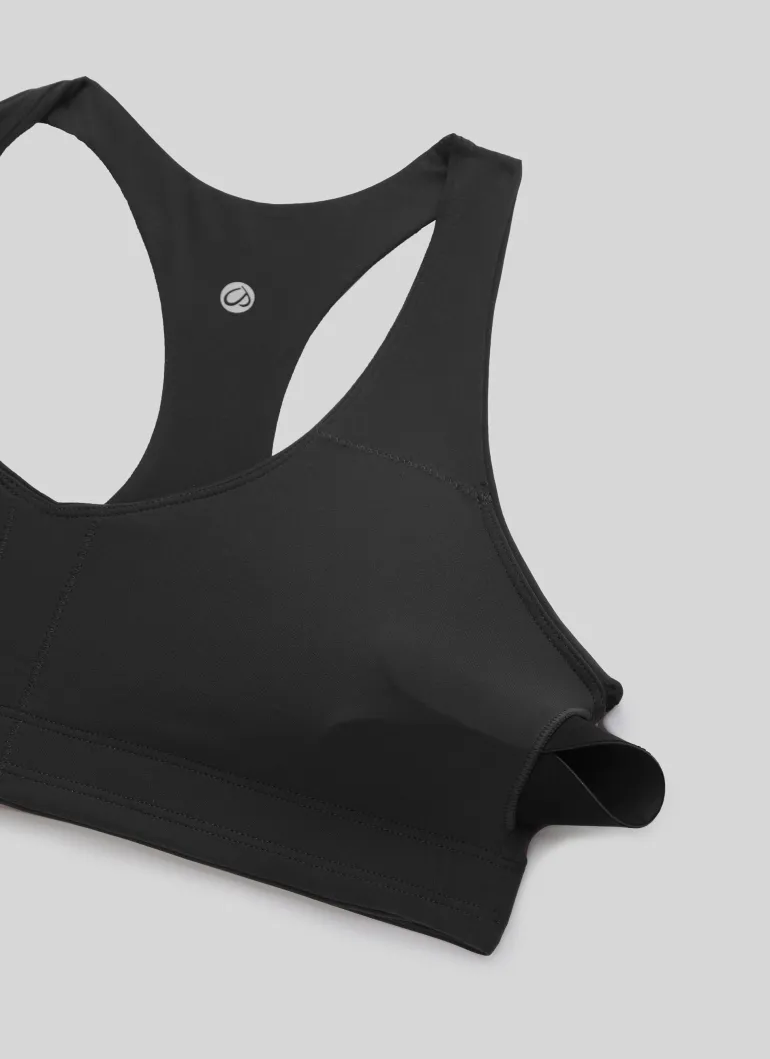 Butterluxe V Neck Racerback Sports Bra