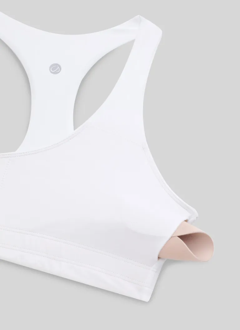 Butterluxe V Neck Racerback Sports Bra