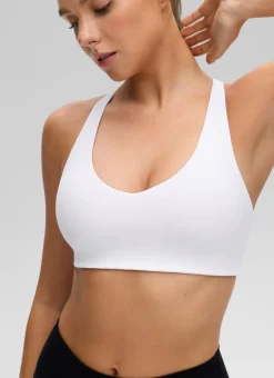 Butterluxe V Neck Racerback Sports Bra