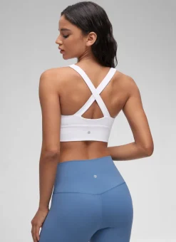 Butterluxe V Neck Ruched Longline Bras