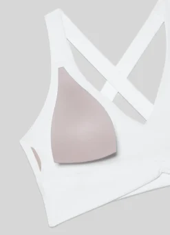 Butterluxe V Neck Ruched Longline Bras