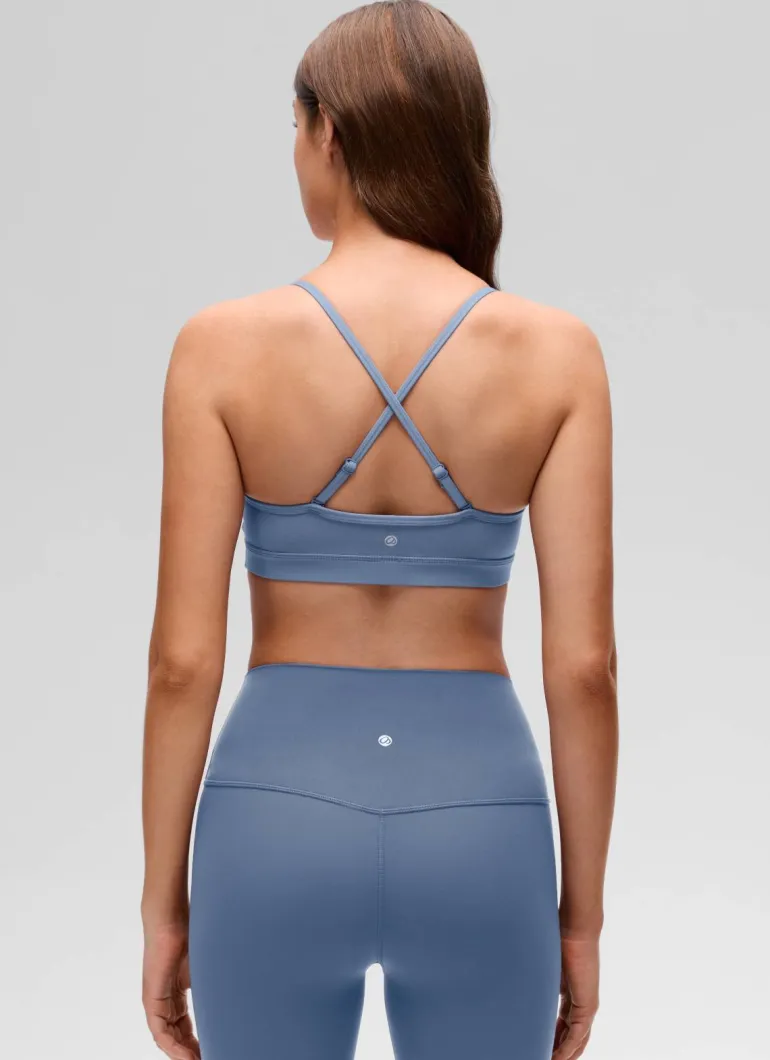 Butterluxe V Neck Spaghetti Strap Bra