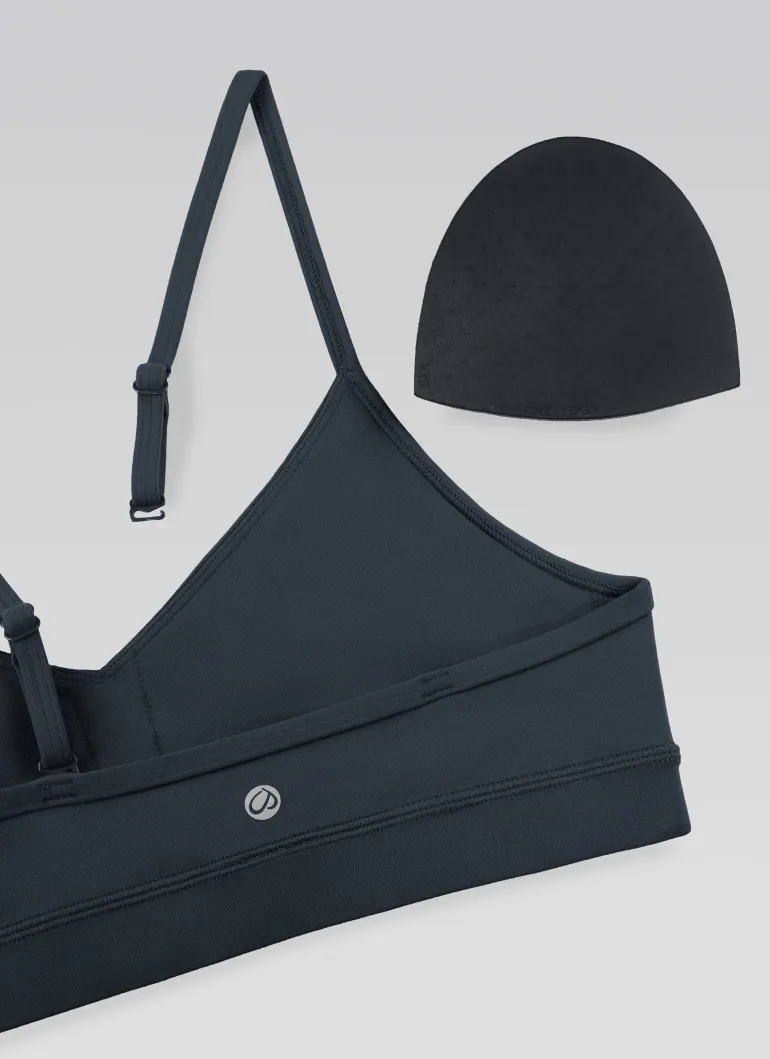 Butterluxe V Neck Spaghetti Strap Bra