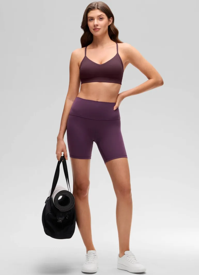 Butterluxe V Neck Spaghetti Strap Bra