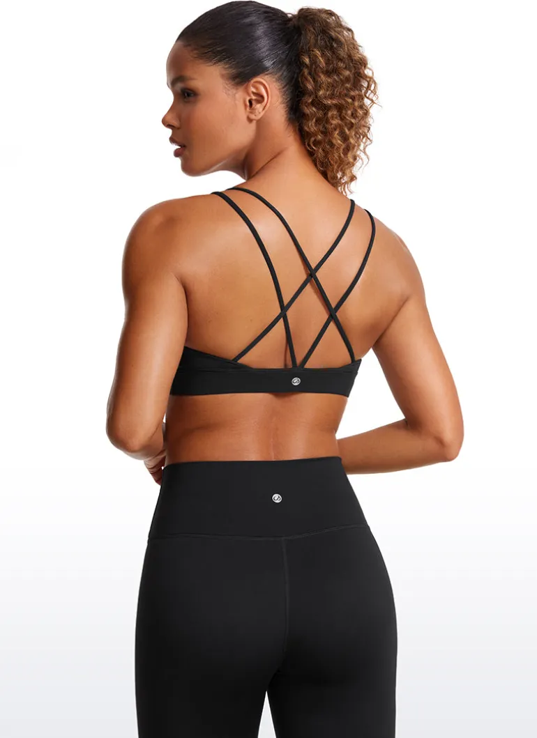 Butterluxe V Neck Strappy Back Bra