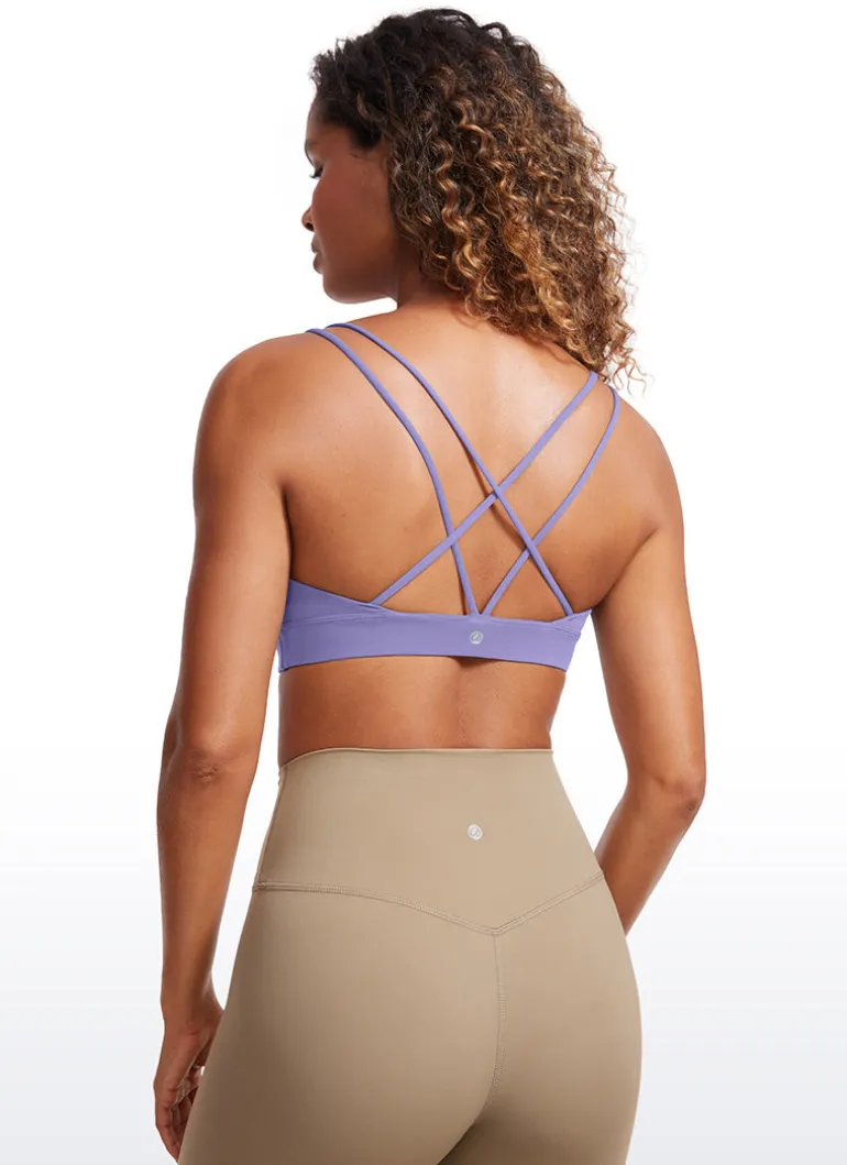 Butterluxe V Neck Strappy Back Bra