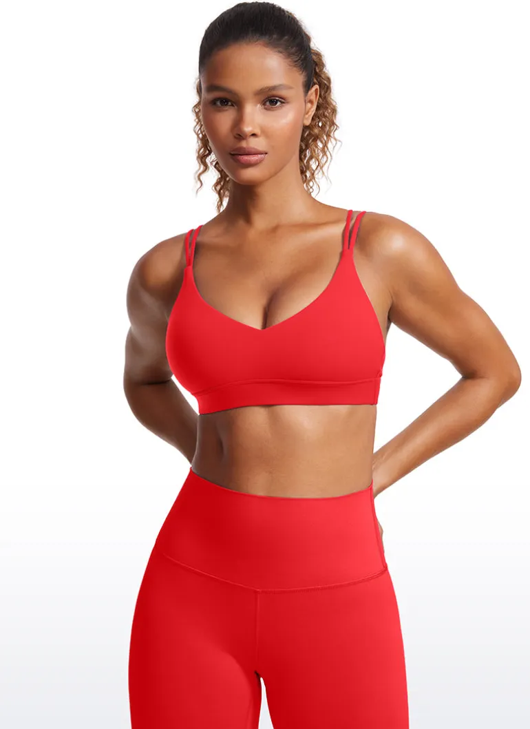 Butterluxe V Neck Strappy Back Bra