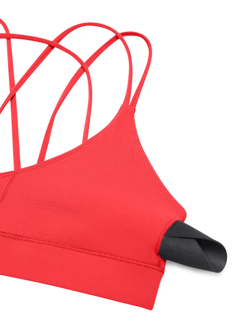 Butterluxe V Neck Strappy Back Bra