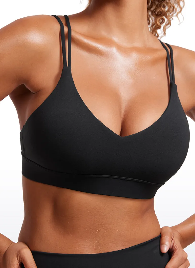 Butterluxe V Neck Strappy Back Bra