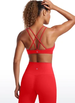 Butterluxe V Neck Strappy Back Bra