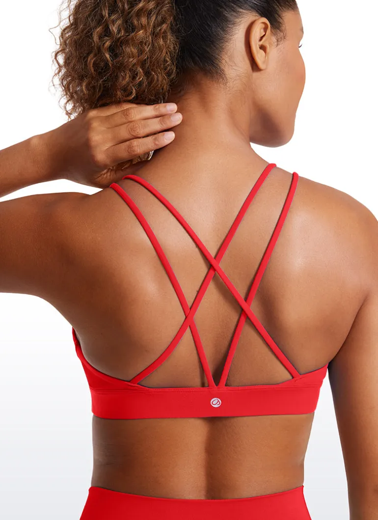 Butterluxe V Neck Strappy Back Bra
