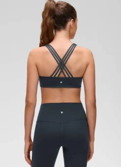 Butterluxe V Neck Strappy Sports Bra