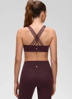 Butterluxe V Neck Strappy Sports Bra