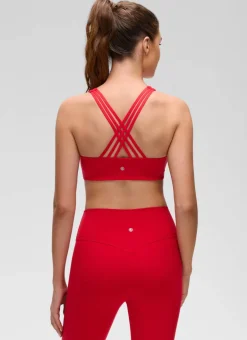 Butterluxe V Neck Strappy Sports Bra