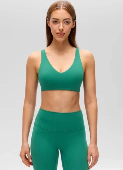 Butterluxe V Neck U Back Sports Bra