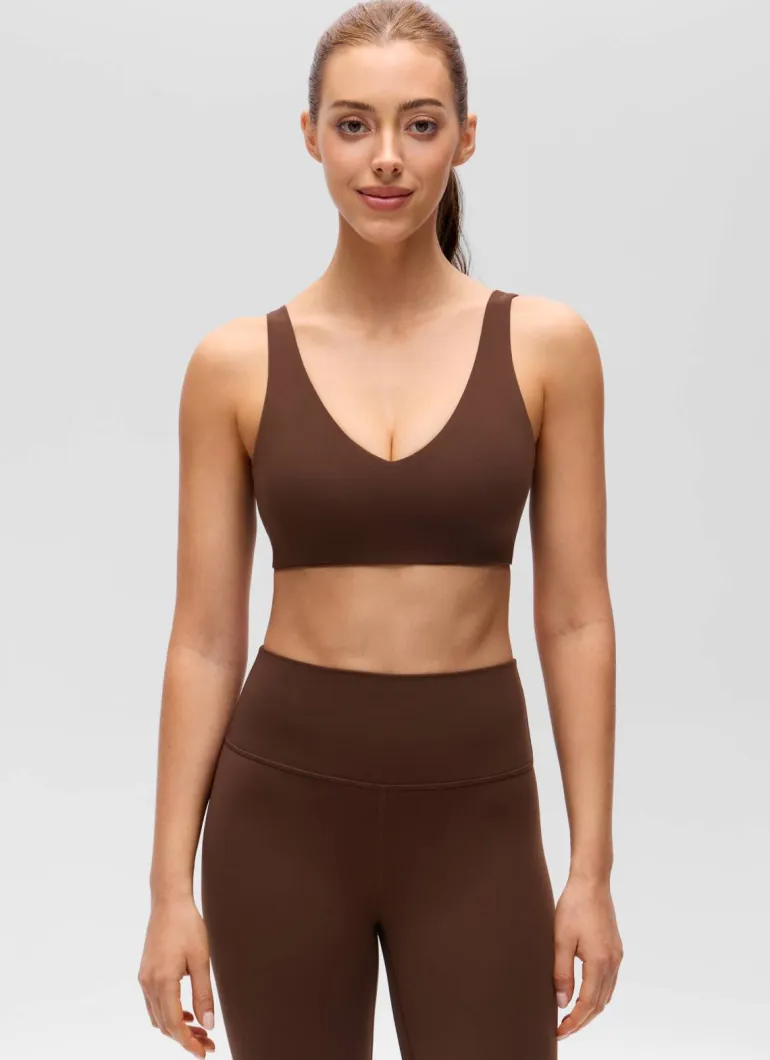 Butterluxe V Neck U Back Sports Bra