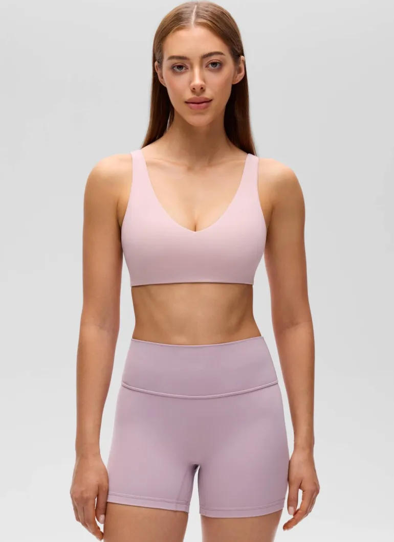 Butterluxe V Neck U Back Sports Bra