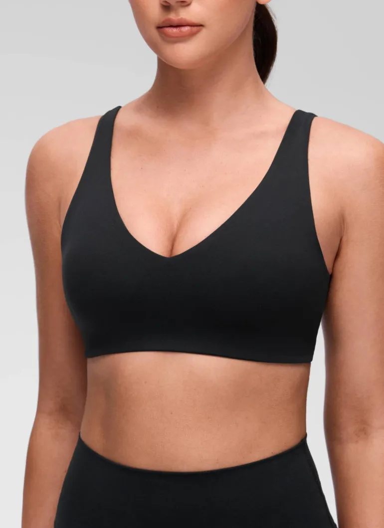 Butterluxe V Neck U Back Sports Bra