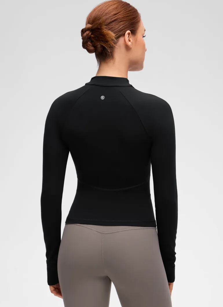 Butterluxe V Neck Waist Length Jacket