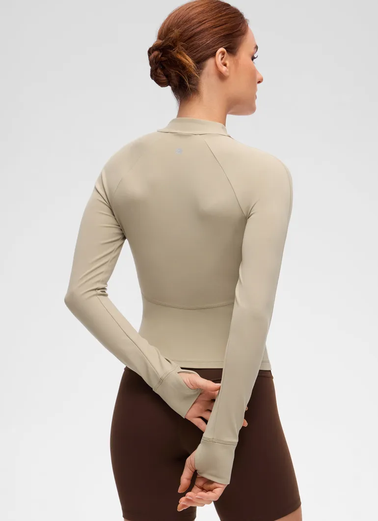 Butterluxe V Neck Waist Length Jacket