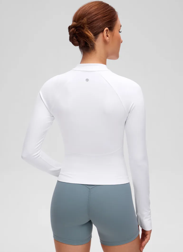 Butterluxe V Neck Waist Length Jacket