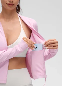 Butterluxe V Neck Waist Length Jacket