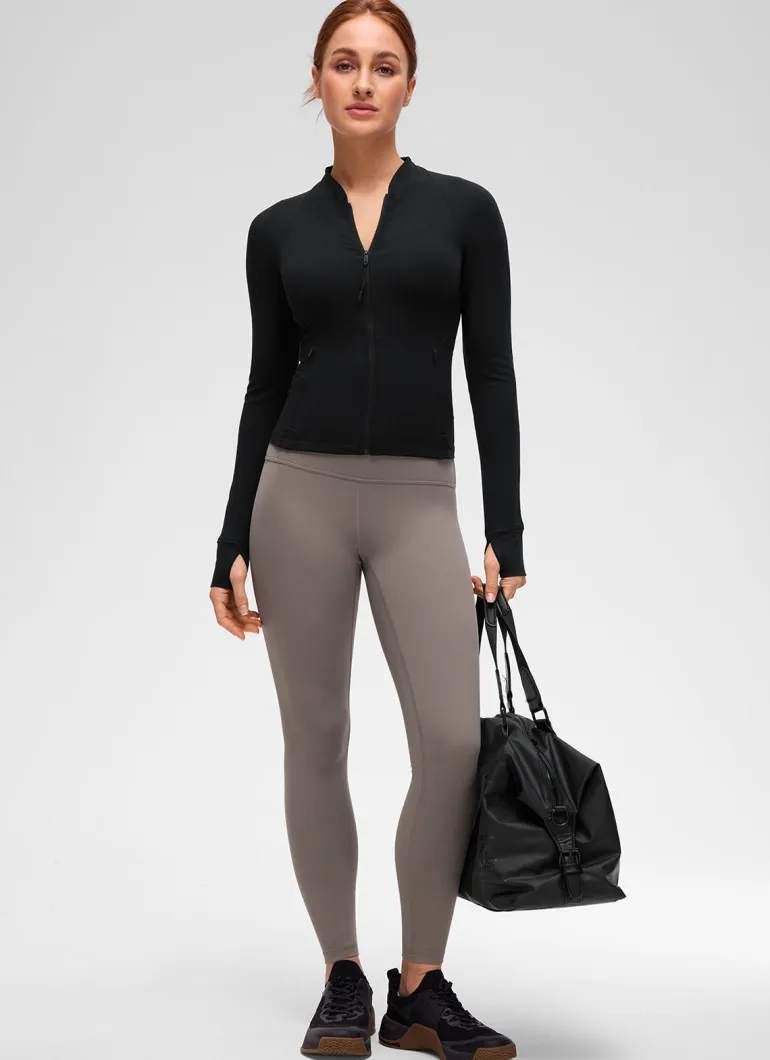 Butterluxe V Neck Waist Length Jacket