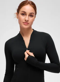 Butterluxe V Neck Waist Length Jacket