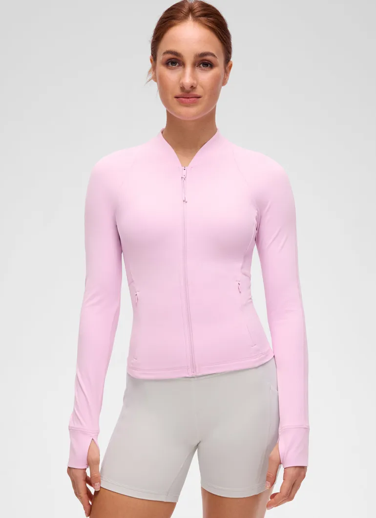 Butterluxe V Neck Waist Length Jacket
