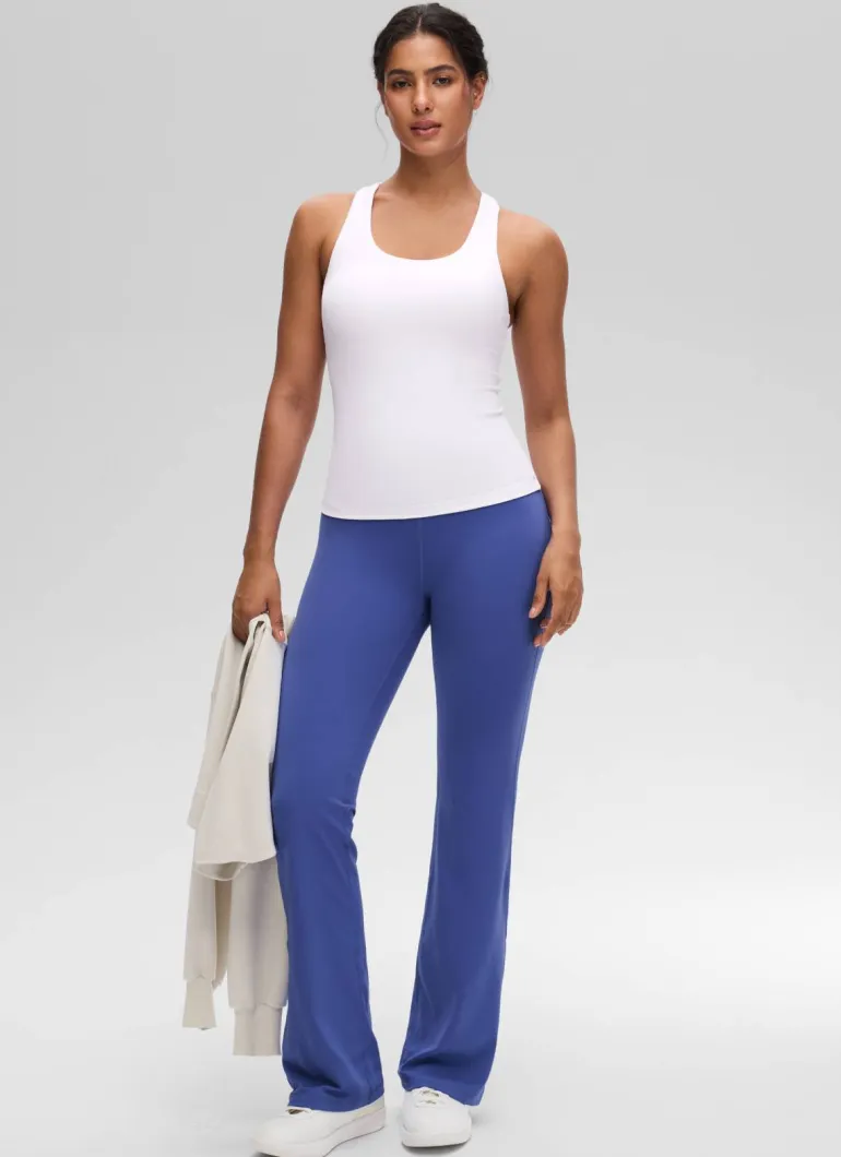 Butterluxe Waist Length Built in Bra Tank