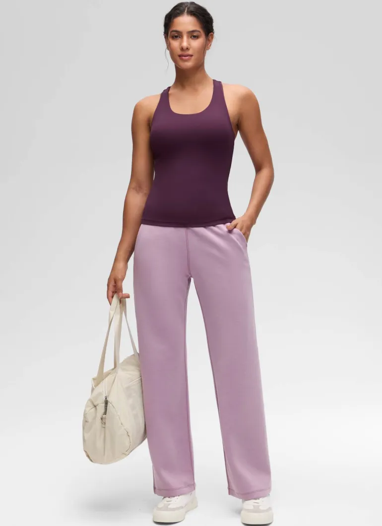 Butterluxe Waist Length Built in Bra Tank