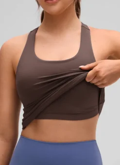 Butterluxe Waist Length Built in Bra Tank