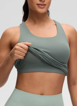 Butterluxe Waist Length Built in Bra Tank